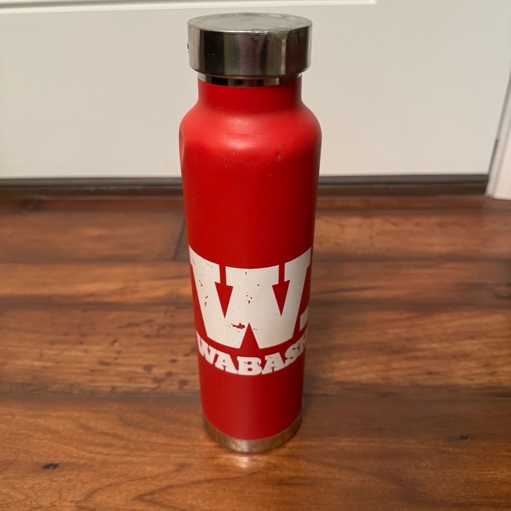 🐸 ONLY $1 w/ any‎ purchase - Wabash Red Stainless Steel Water Bottle